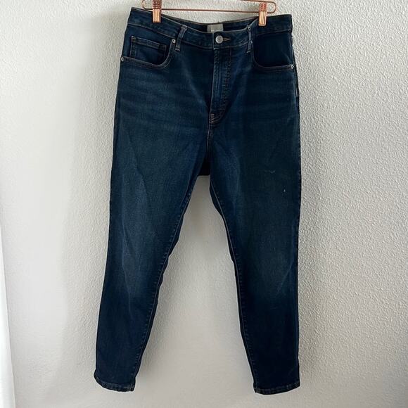 Everlane The Curvy High Rise Skinny Jean Crop 32 - Picture 1 of 7